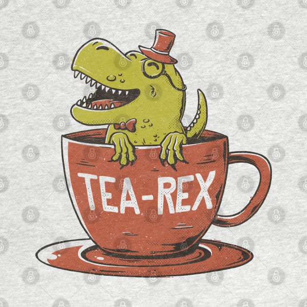 Tea-Rex - Cute Cup Dinosaur Gift by eduely